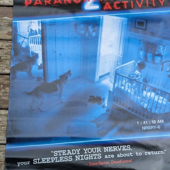 PARANORMAL ACTIVITY 2 movie poster, One sheet DVD release full sized poster - Picture 10 of 10